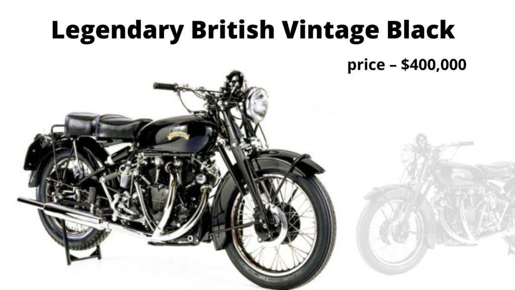 Legendary British Vintage Black