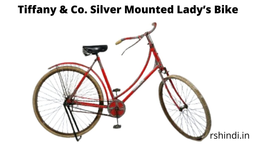 Tiffany & Co. Silver Mounted Lady’s Bike , rshindi.in